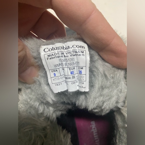 Columbia BL1620-051 Gray Techlite Omni silcox Heat 200 Grams snow boots 9 - Picture 8 of 8